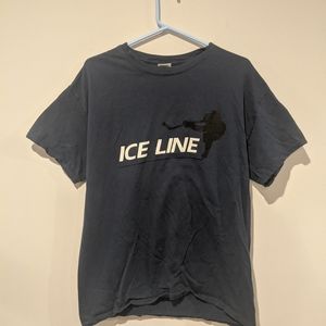 Gildan Ice Line Ice Rinks West Chester Pennsylvania Shirt Large